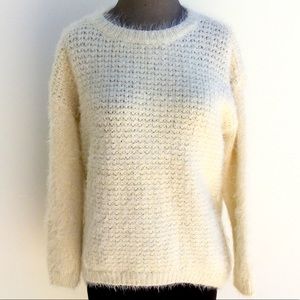 Topshop Oversized Fuzzy Sweater